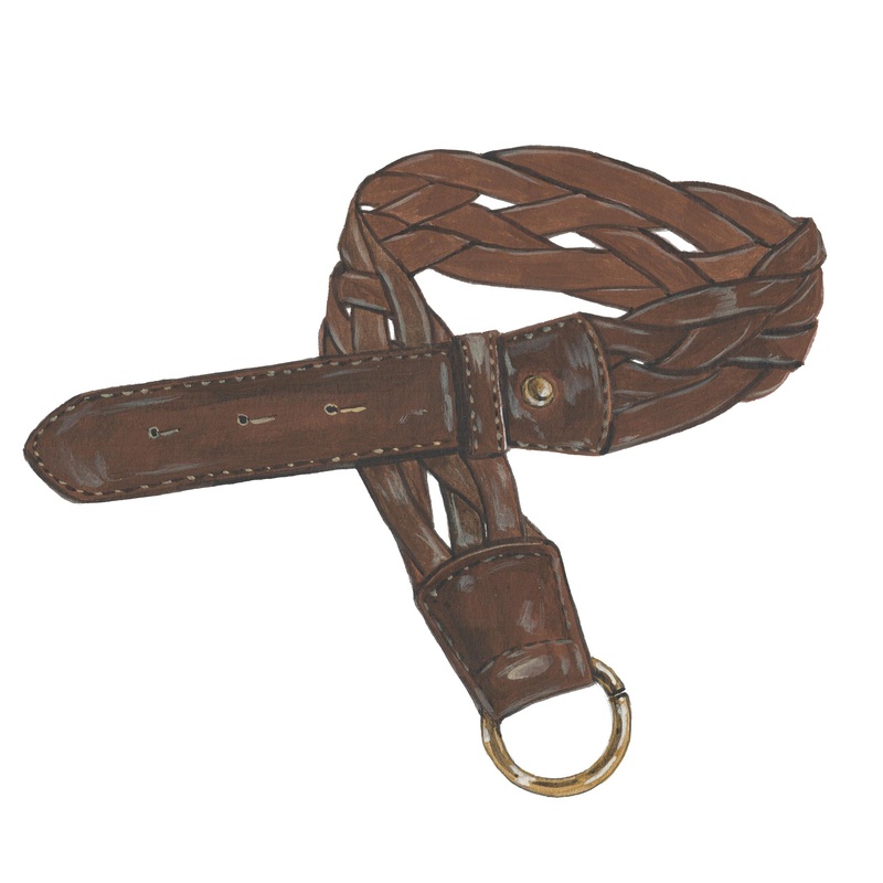 The Argentinian Braided Belt Saddle X-Small