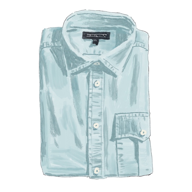 The JP Silk Shirt Aqua Small
