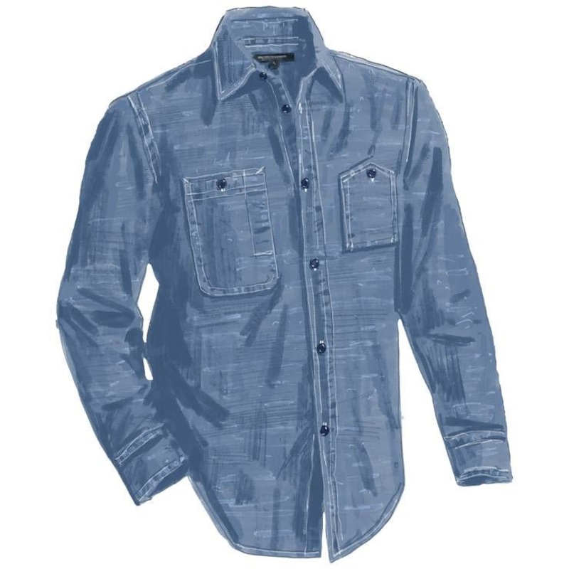 $1000 Reward Shirt Indigo X Large