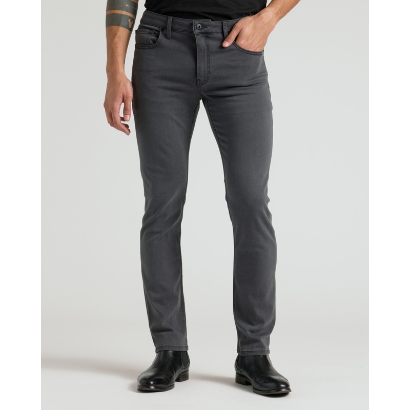 Gray Wash Slim Comfort Stretch Jeans 30 28L