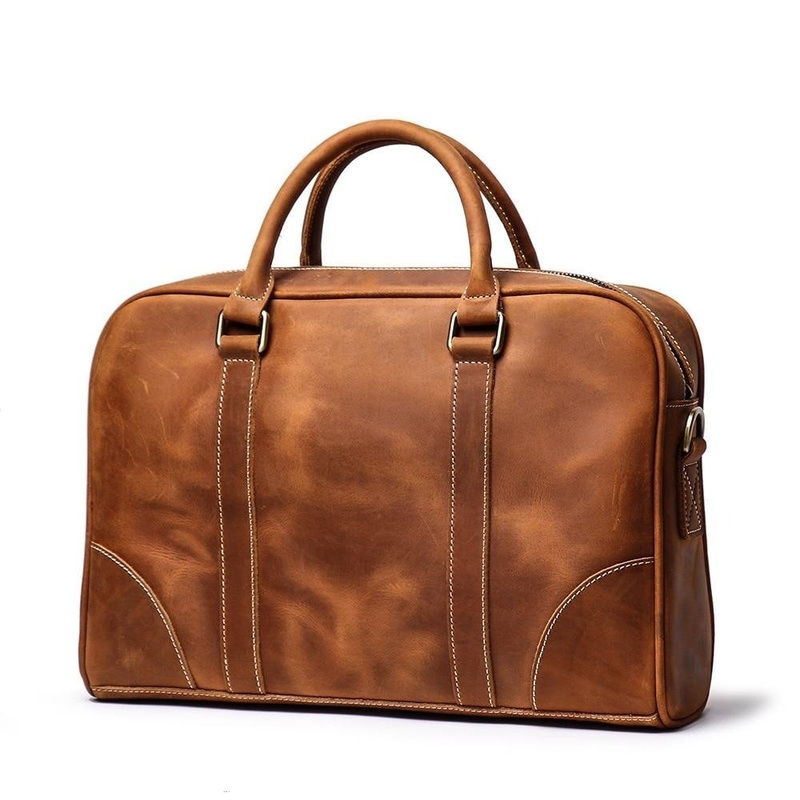 The Bjorn Leather Laptop Bag