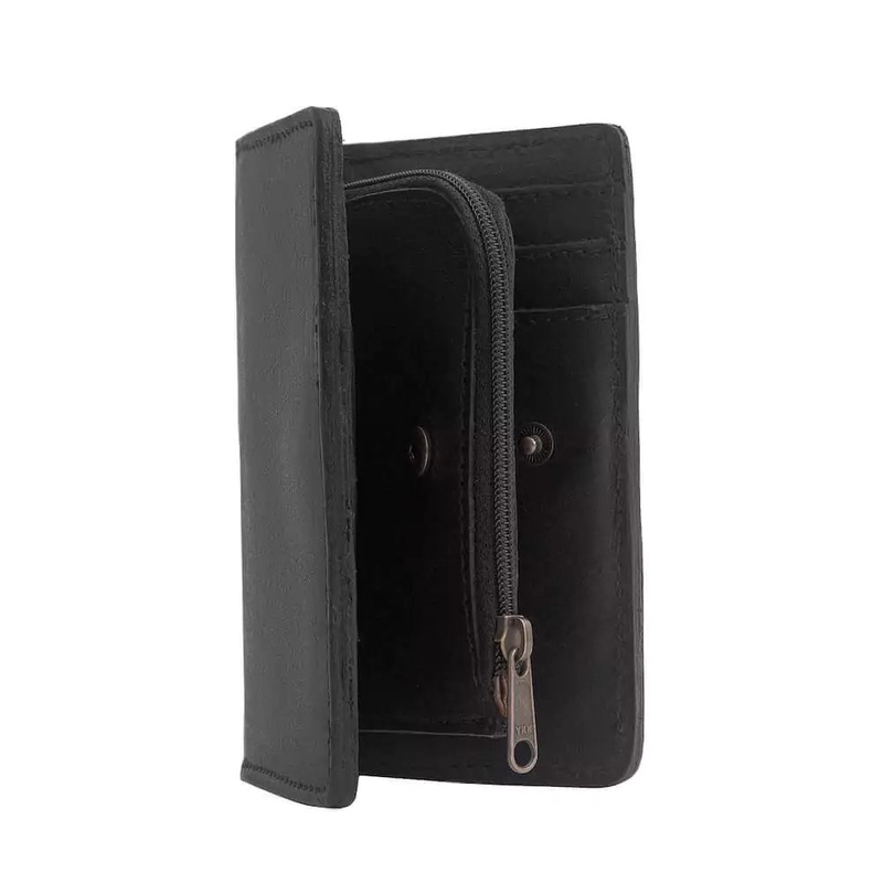 Ellie Leather Wallet Maple