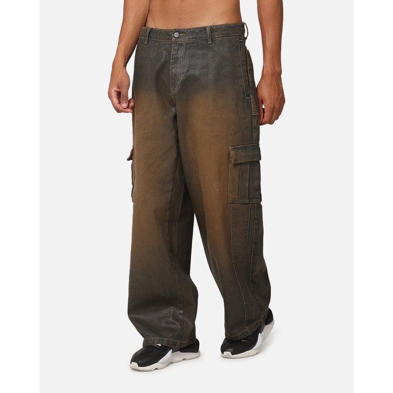 The Anti Order Deployed Parachute Pants Washed Green 28