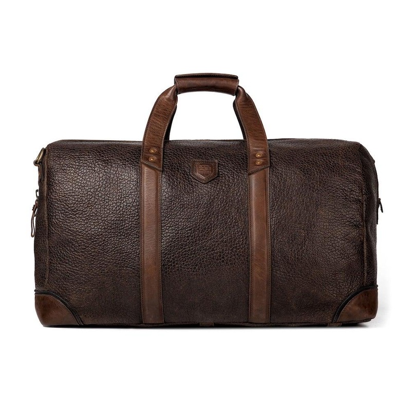Theodore Leather Duffle Bag Espresso