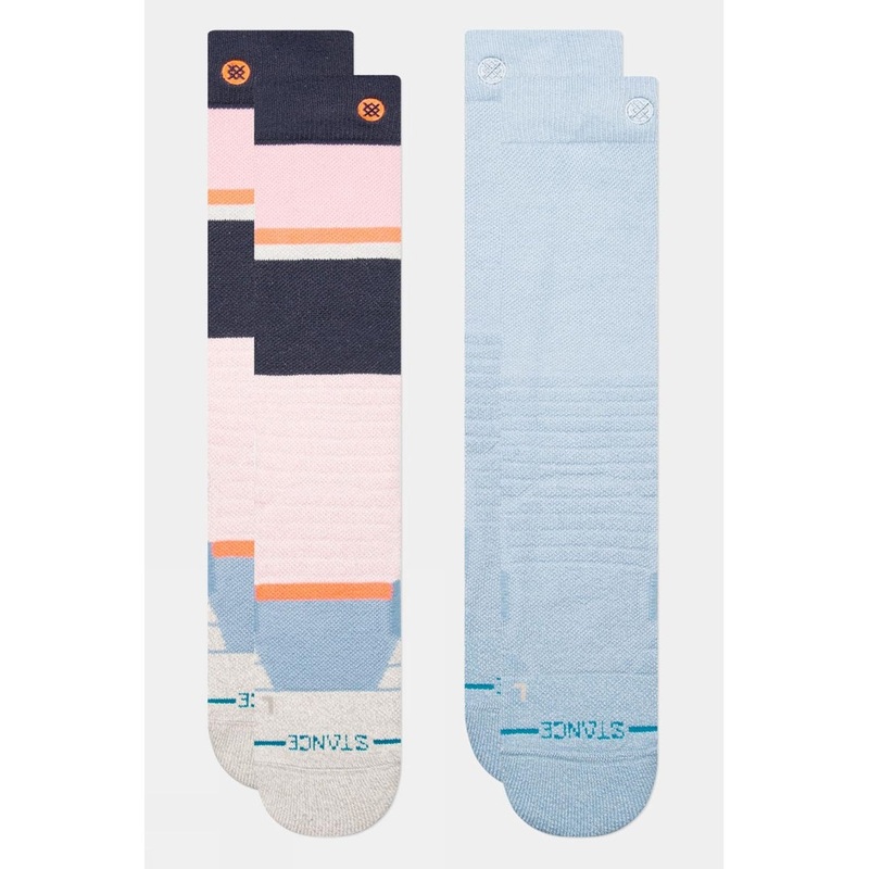 Stance Womens Powdered Mid Poly Snow Socks (2 Pack)