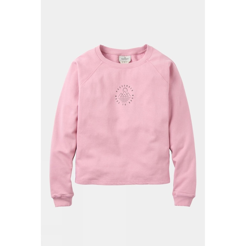 Passenger Womens Remote Recycled Cotton Sweatshirt