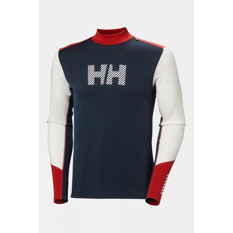 Helly Hansen Mens Lifa Merino Midweight Base Layer Top