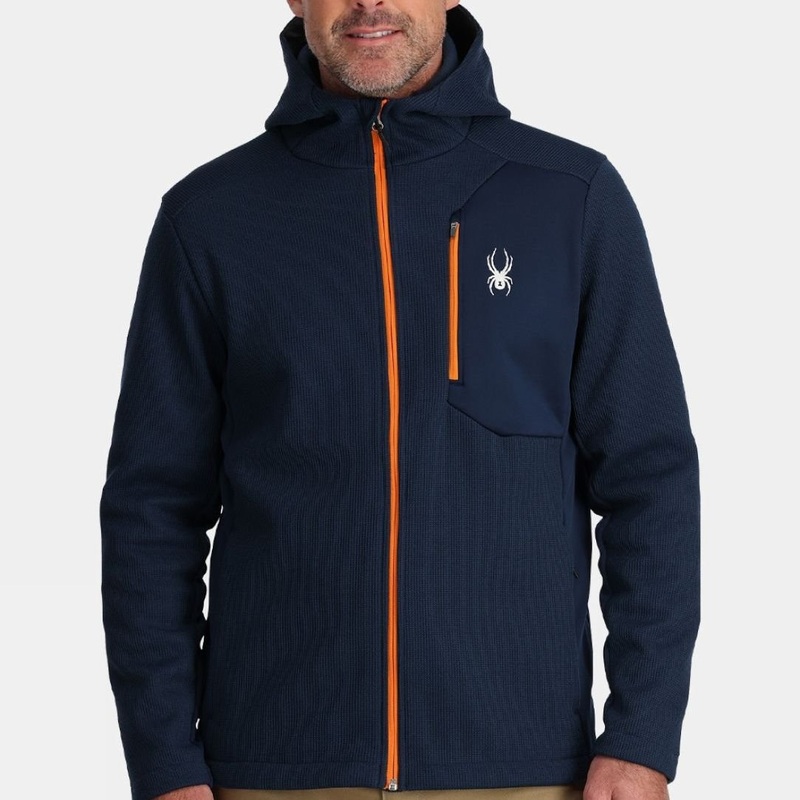 Spyder Mens Bandit Hooded Fleece