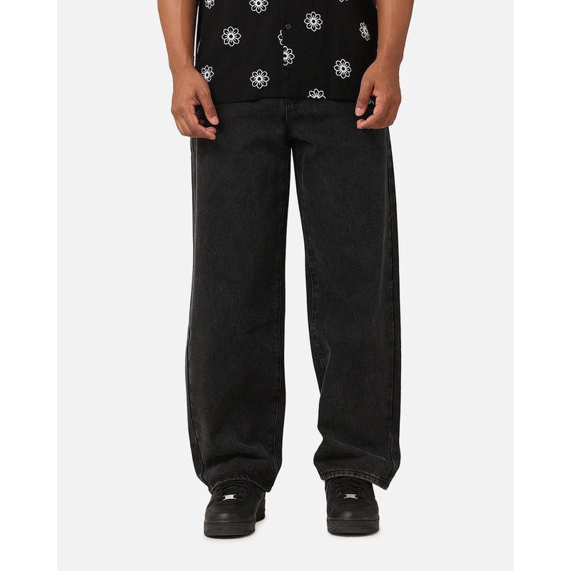 XXIII Baggy Jeans Black Stonewash 28