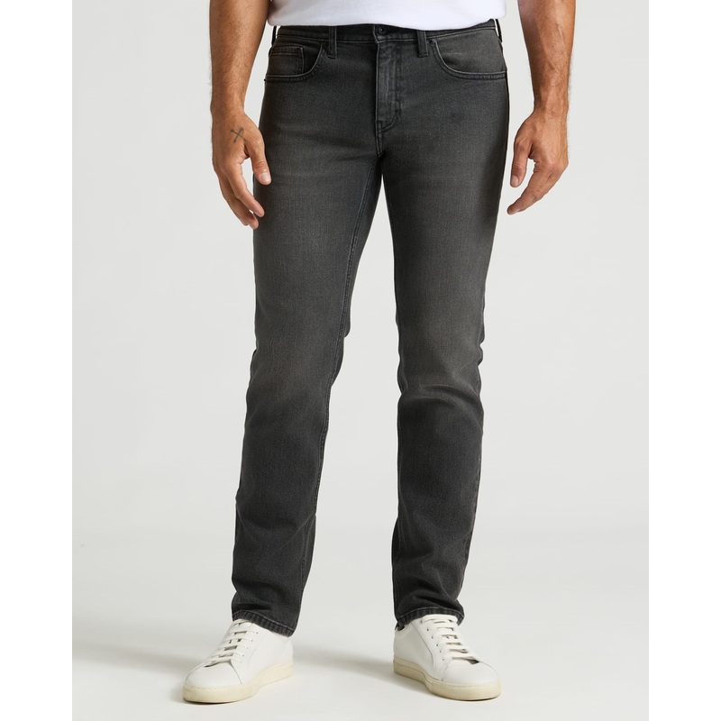 Gray Wash Slim Authentic Denim Jeans 30 28L