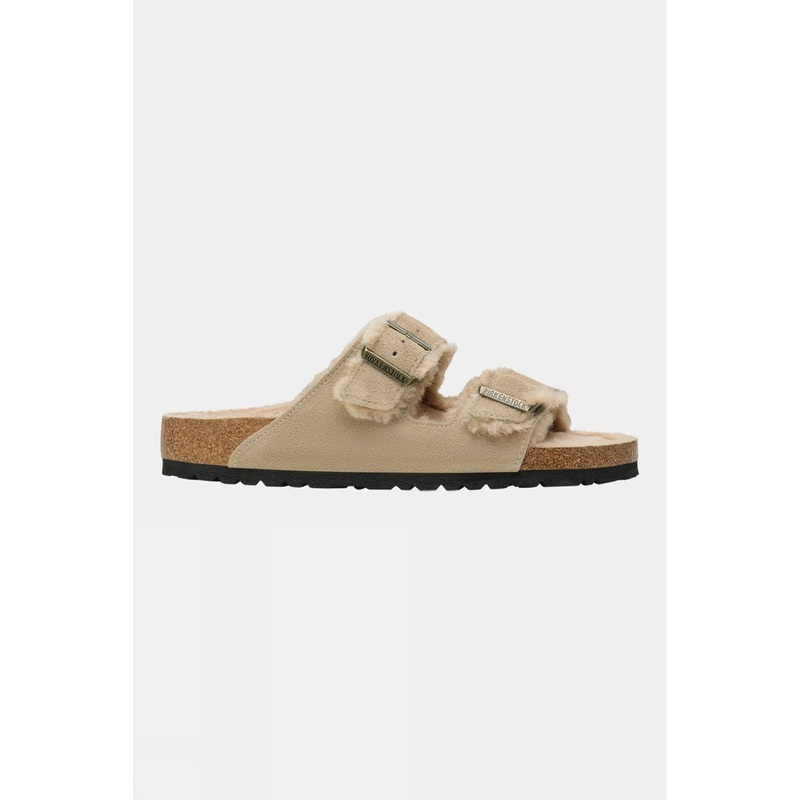 Birkenstock Womens Arizona Shearling Sandals