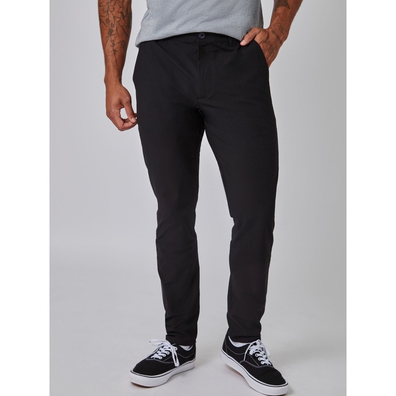 Black Stretch Tech Pant 30 30