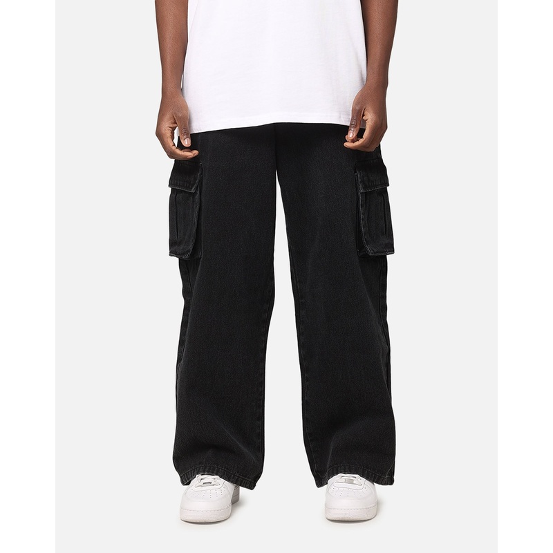 Saint Morta Cargo Jeans Black 28