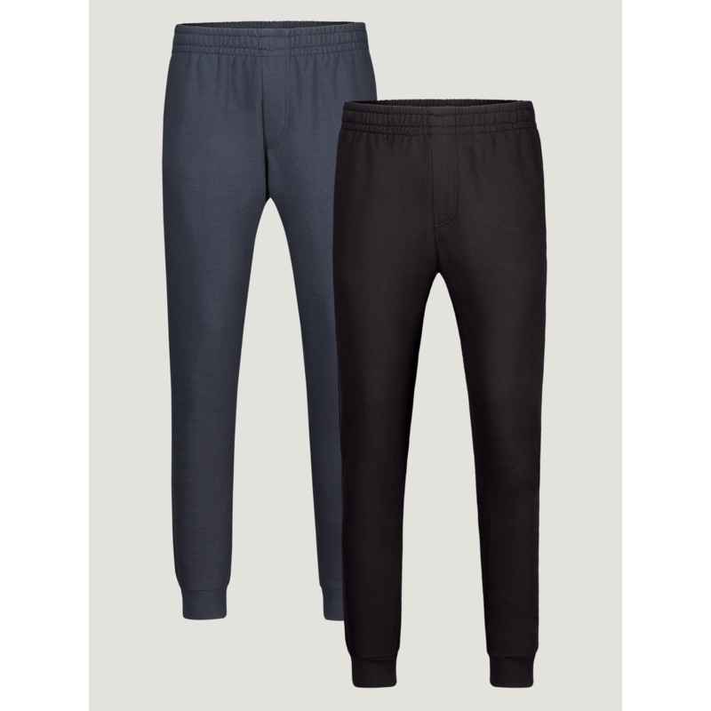 Black + Odyssey Blue Fleece Sweatpants Essentials 2-Pack FINAL SALE Small