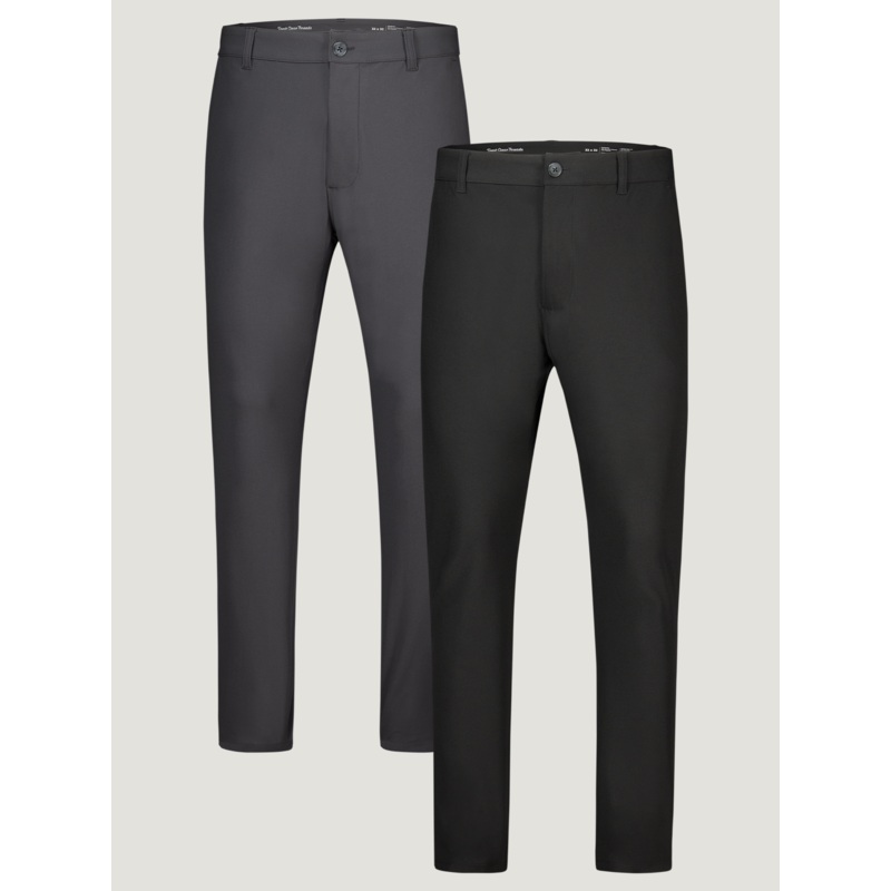 Stretch Tech Pant Monochrome 2-Pack 30 30
