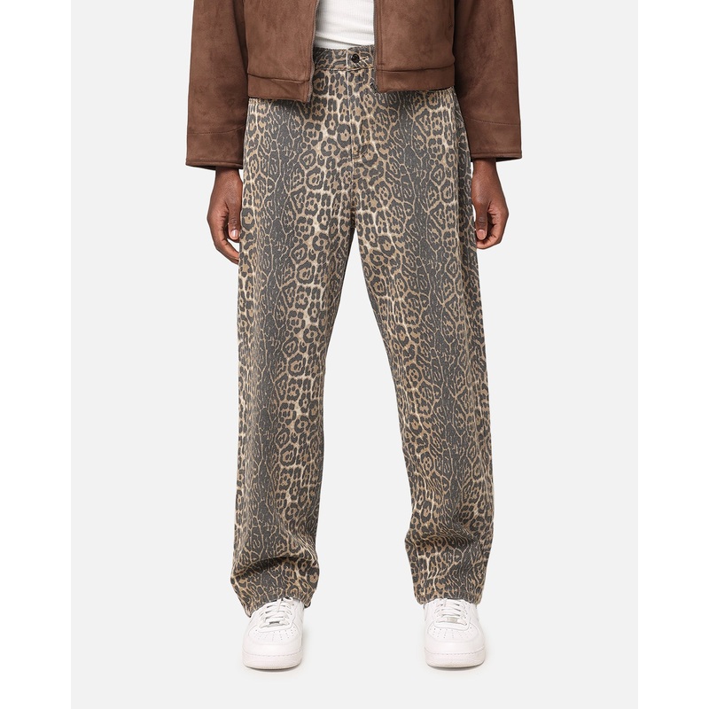 XXIII Leopard Baggy Jeans Leopard 28