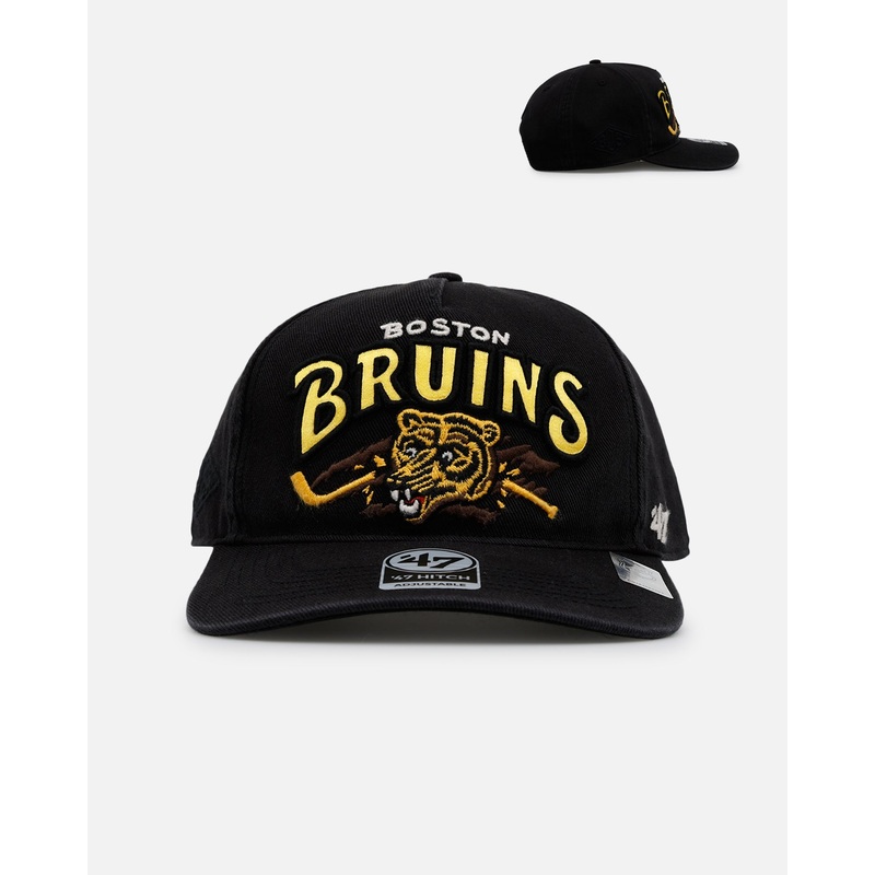 47 Brand Boston Bruins ‘NHL Trophy Case’ Premium Hitch Snapback Black ONE