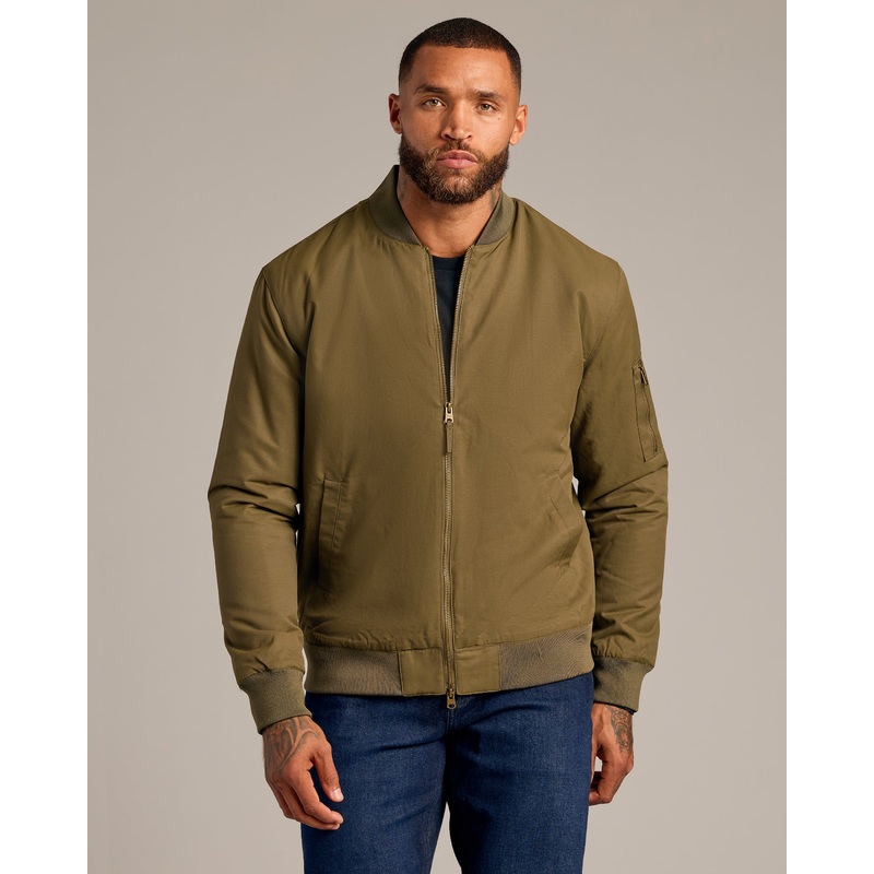 Army Green Bomber Jacket S
