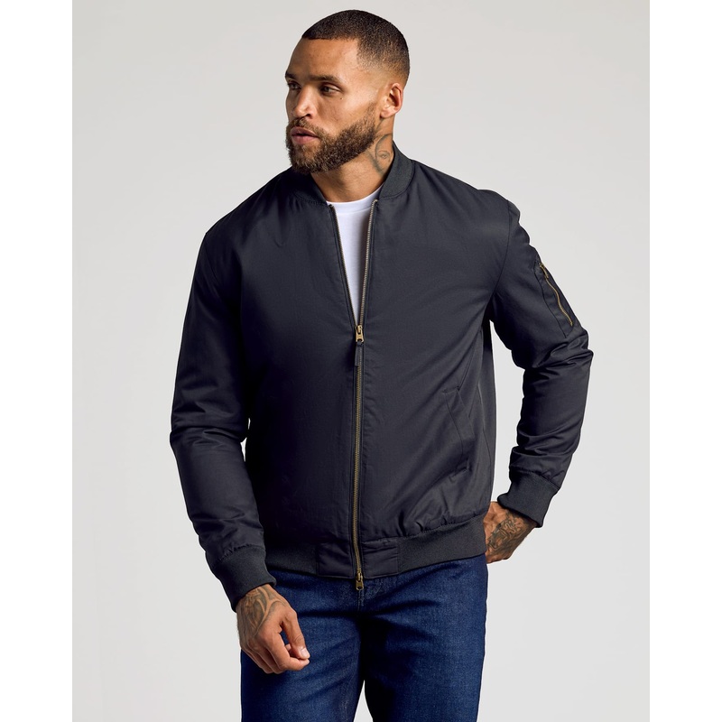 Black Bomber Jacket S