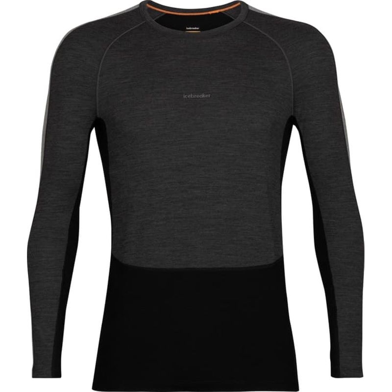 icebreaker 200 ZoneKnit Long Sleeve Crewe Base Layer Top – Men’s