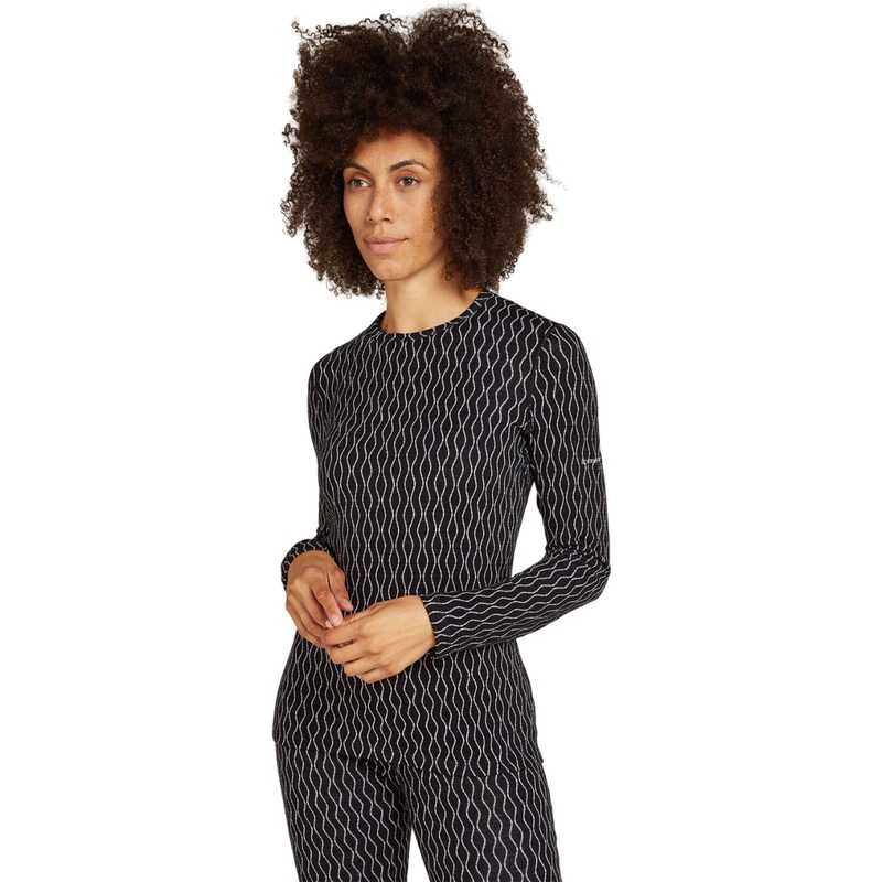 icebreaker Merino 260 Vertex On-Piste Long Sleeve Crewe Thermal Top – Women’s