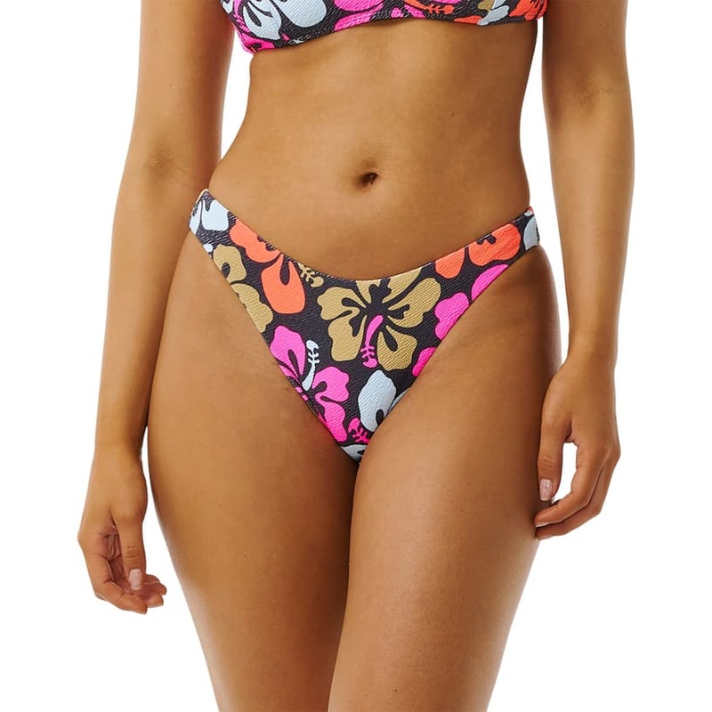 Rip Curl Hibiscus Heat Hi Cut Cheeky Bikini Bottom – Women’s
