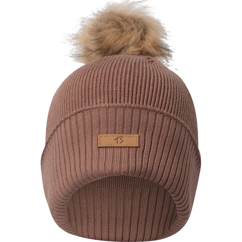 Tisses Serres Zermatt Pompom Knit Beanie – Girls