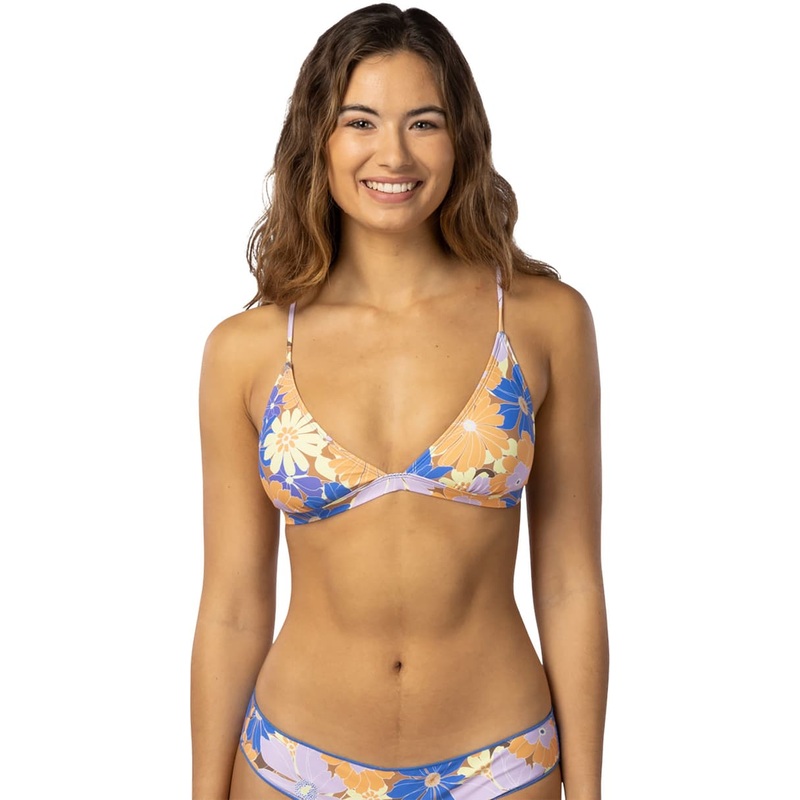 Rip Curl Sunrise Session Crossback Triangle Bikini Top – Women’s