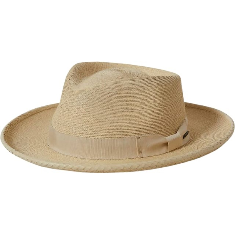 Brixton Swindle Straw Fedora Hat – Unisex
