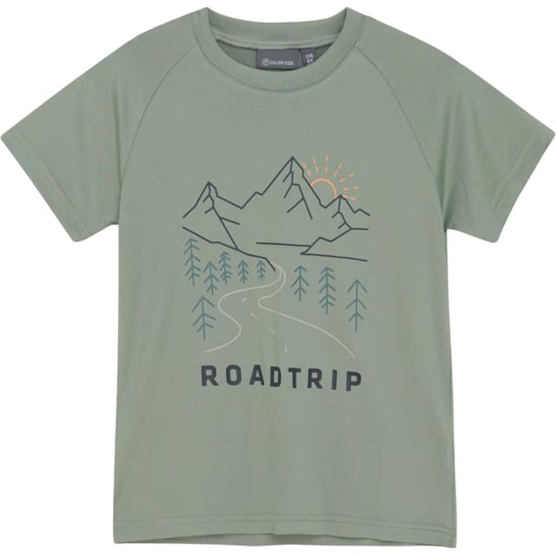Color Kids Printed Short Sleeve T-Shirt – Boys