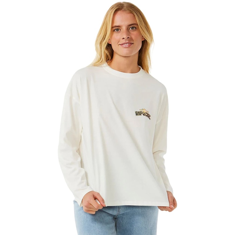 Rip Curl Fade Oversize Long Sleeve T-Shirt – Women’s
