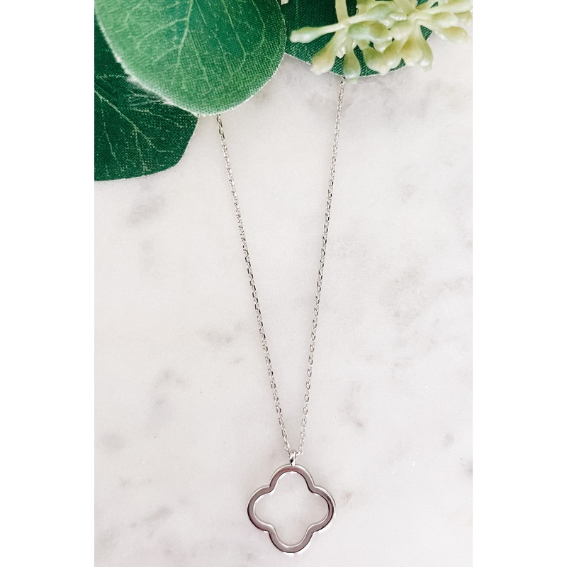 Open Dainty Necklace Gold