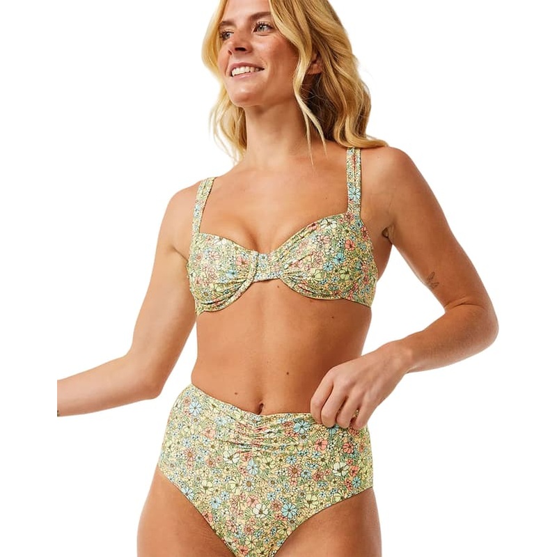 Rip Curl Sea Of Dreams Hi Waist Good Coverage Bikini Bottom – Women’s
