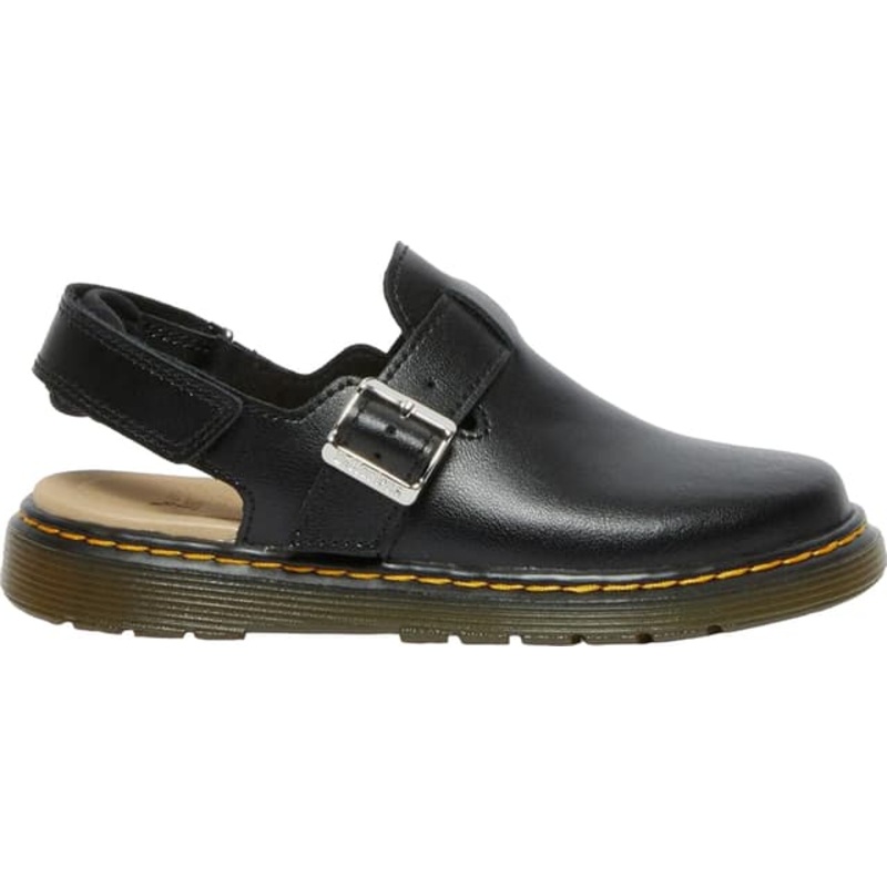 Dr. Martens Jorgie Leather Mules – Youth