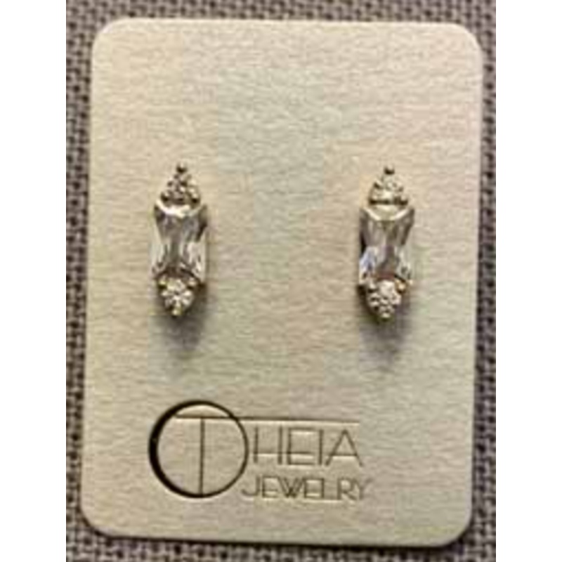 Emma Stud Earrings Gold