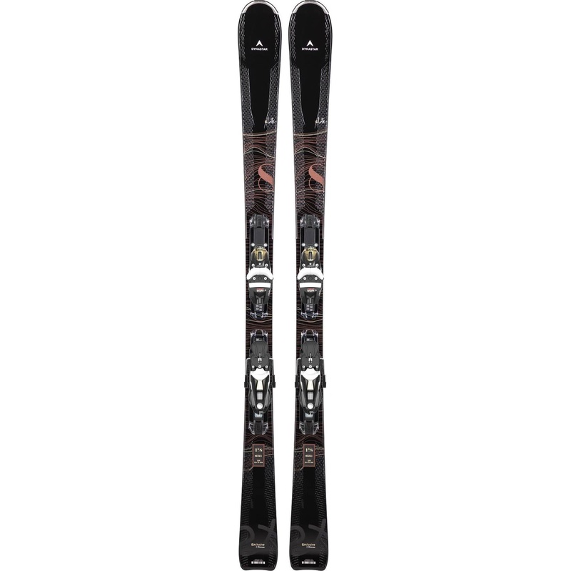 Dynastar E Lite 8 On Piste Skis with NX 12 Konect GW B80 B-W Gold Ski Bindings – Women’s