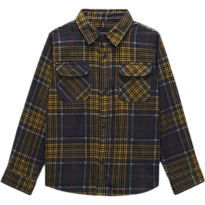Vans Otis Long Sleeve Woven Shirt – Little Kids